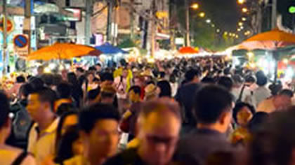 Sunday Night Walking Street